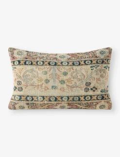 Vintage Lumbar Pillow No. 317, 16" x 26"