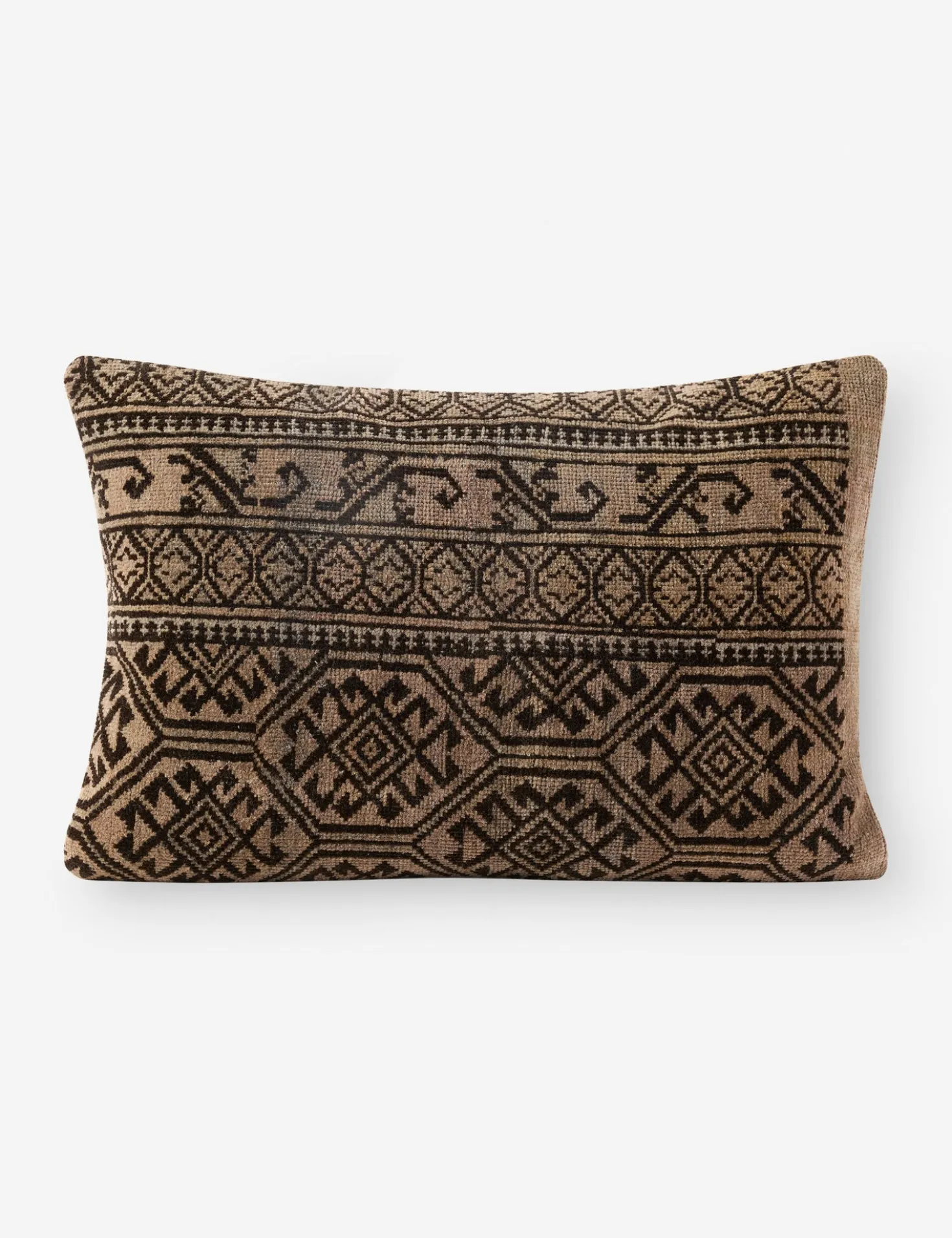 Vintage Lumbar Pillow No. 309, 16" x 24"