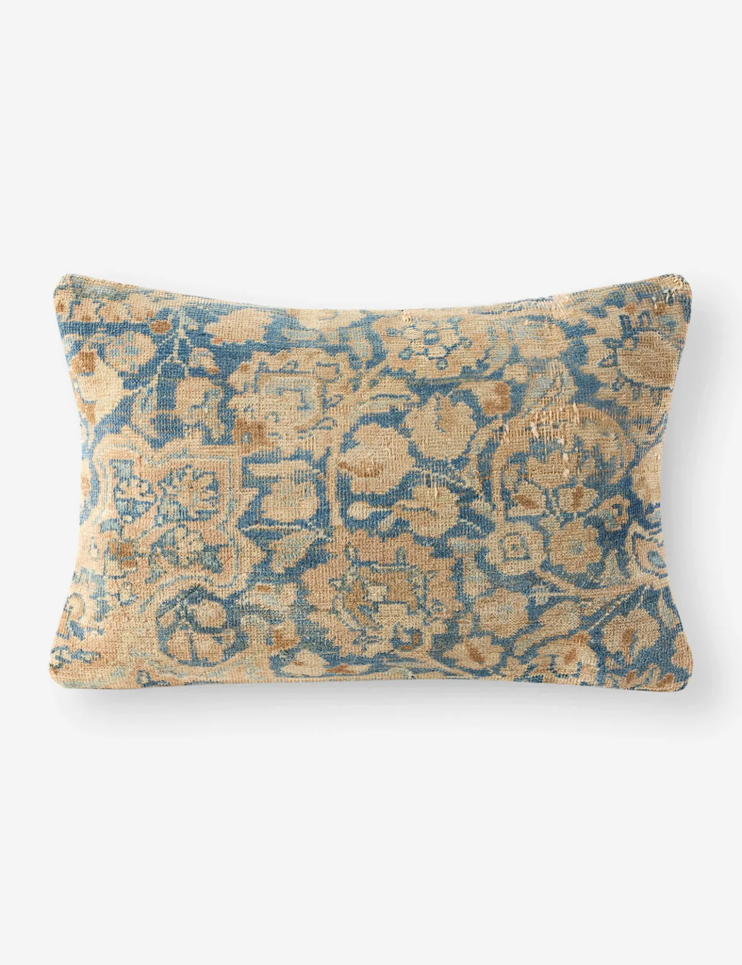 Vintage Lumbar Pillow No. 306, 16" x 24"