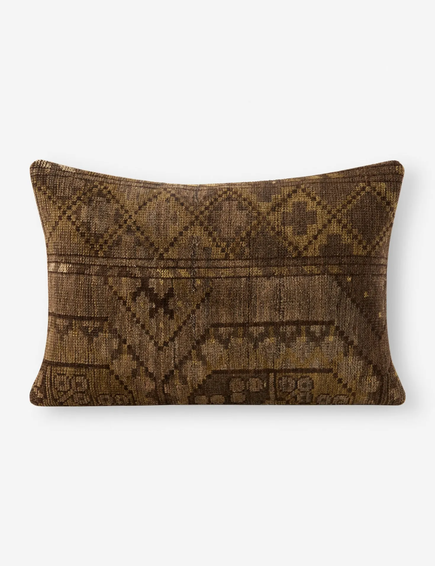 Vintage Lumbar Pillow No. 311, 16" x 24"