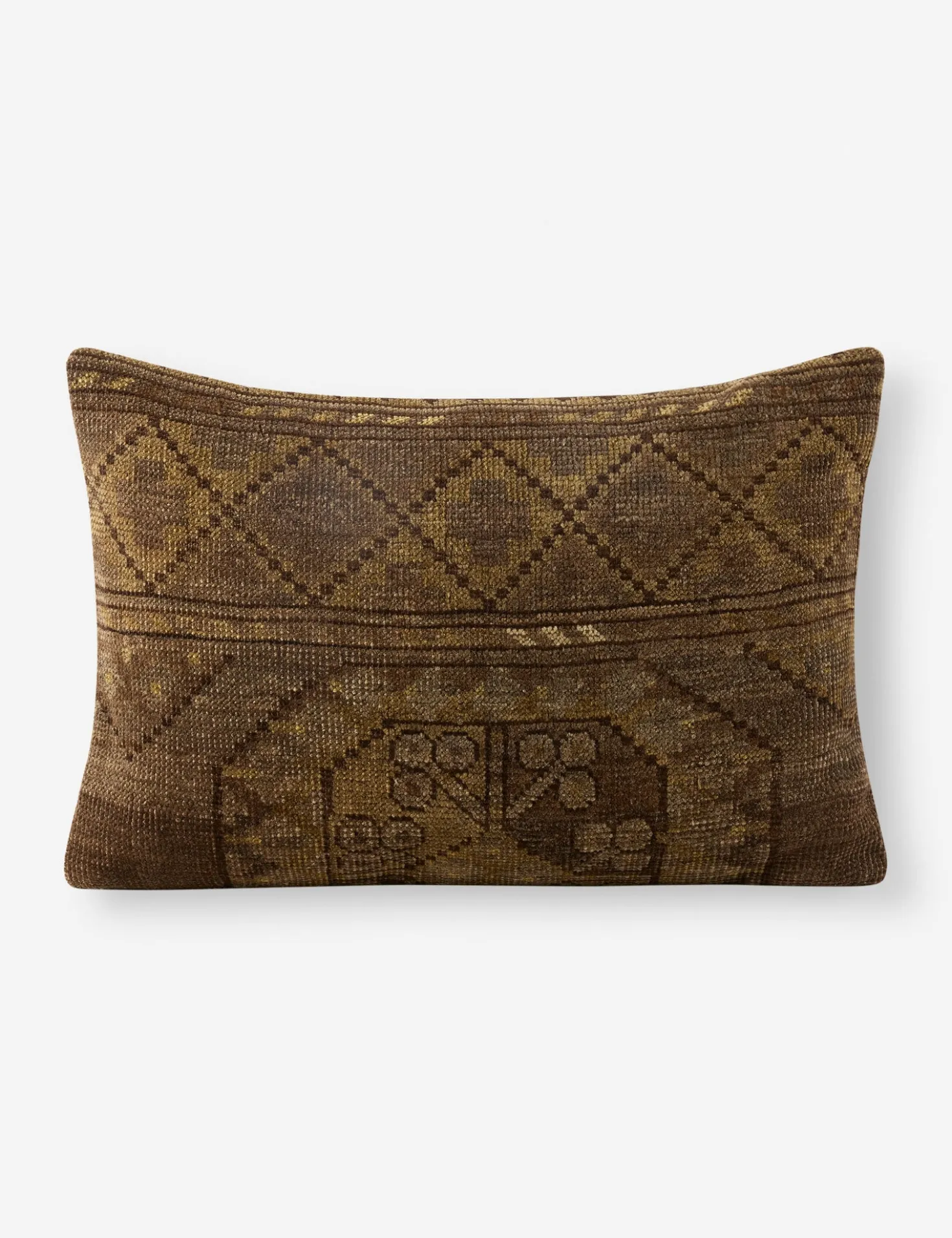 Vintage Lumbar Pillow No. 315, 16" x 24"