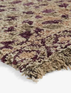 Vintage Moroccan Hand-Knotted Wool Rug No. 37, 6'8" x 10'4"