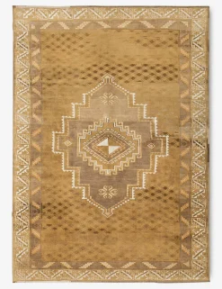 Vintage Turkish Hand-Knotted Wool Rug No. 385, 7' x 10'10"