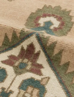 Vintage Turkish Hand-Knotted Wool Rug No. 383, 6'8