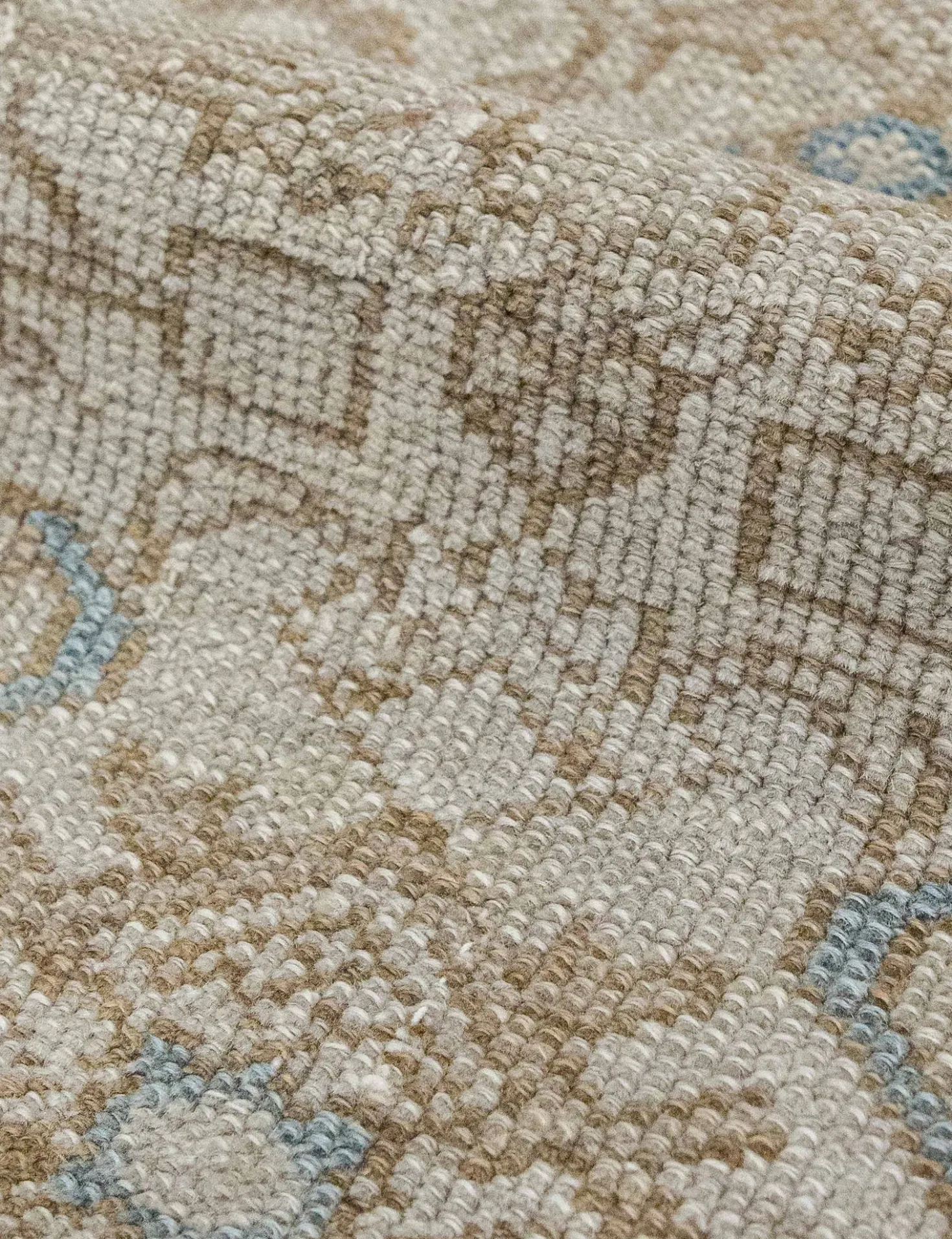 Vintage Turkish Hand-Knotted Wool Rug No. 533, 3'5" x 6'