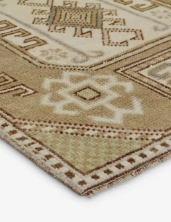 Vintage Turkish Hand-Knotted Wool Rug No. 434, 4' x 7'