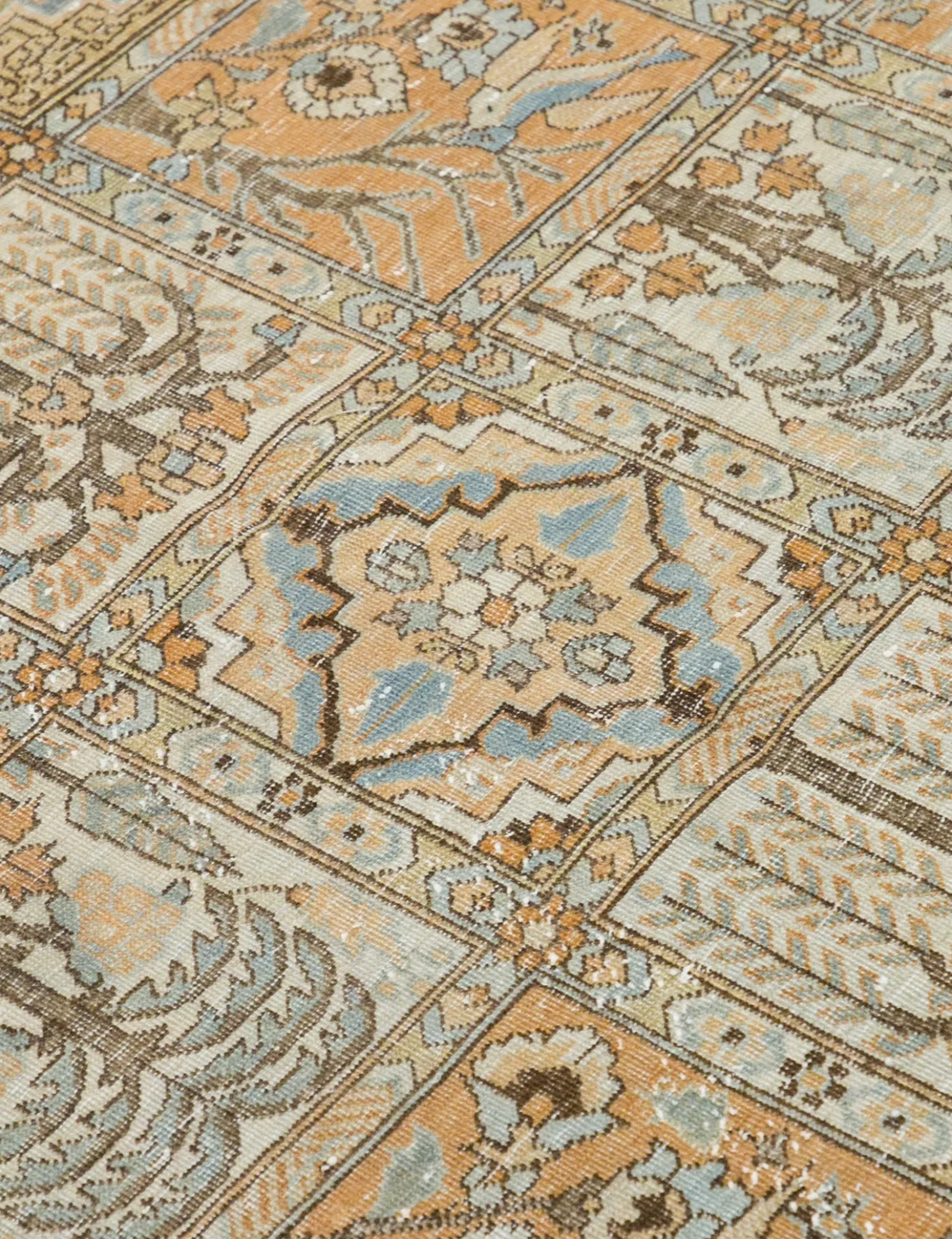 Vintage Turkish Hand-Knotted Wool Rug No. 377, 6'11" x 10'5"