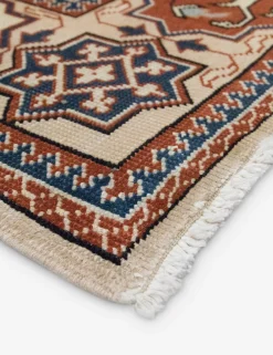 Vintage Turkish Hand-Knotted Wool Rug No. 537, 6'3" x 9'4"