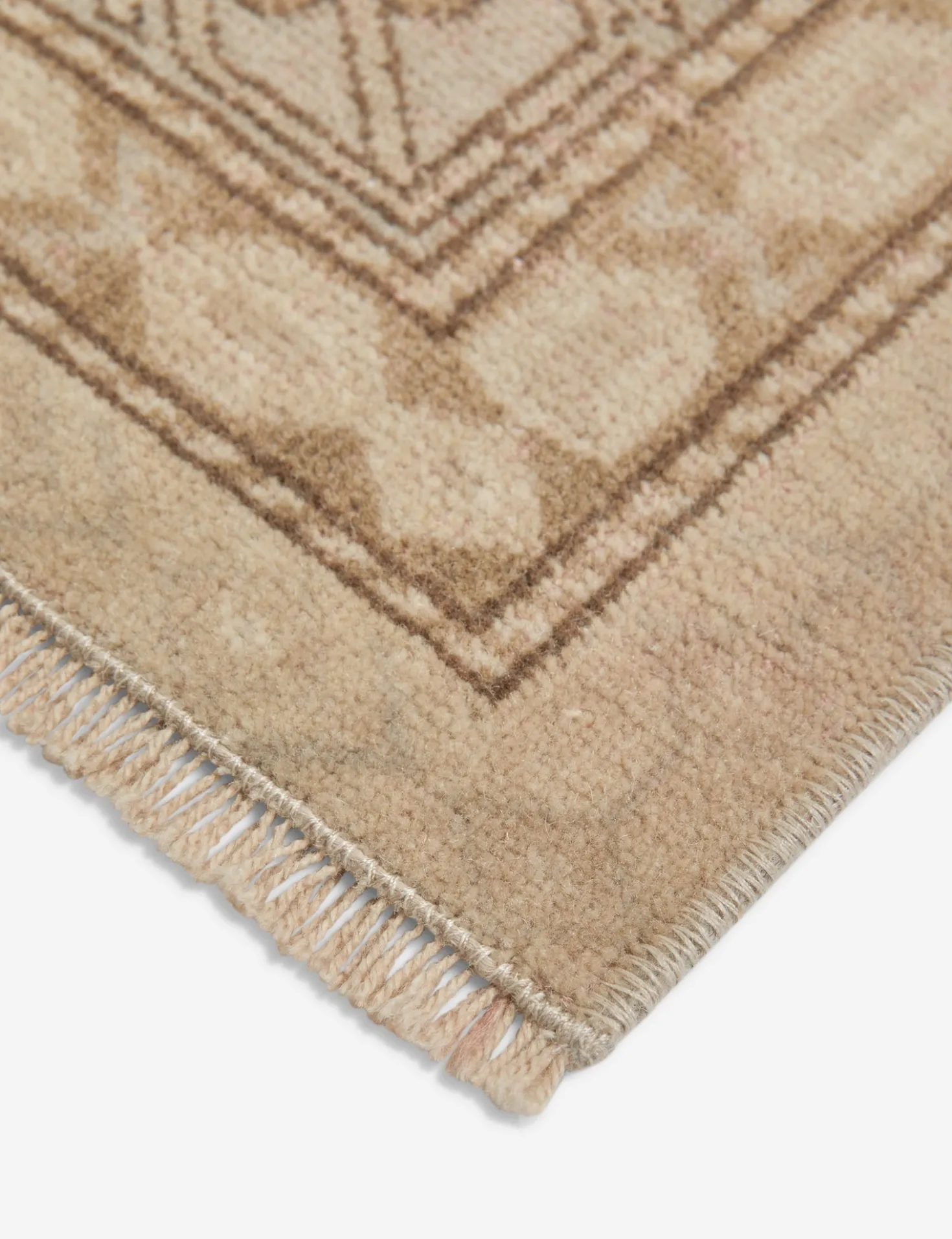 Vintage Turkish Hand-Knotted Wool Rug No. 318, 6'4" x 9'5"