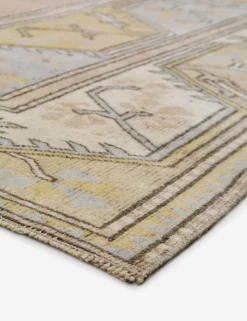 Vintage Turkish Hand-Knotted Wool Rug No. 489, 6' 4" x 9' 4"
