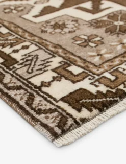 Vintage Turkish Hand-Knotted Wool Rug No. 553, 3'4