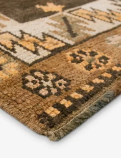 Vintage Turkish Hand-Knotted Wool Runner Rug No. 297, 4'9" x 12'3"