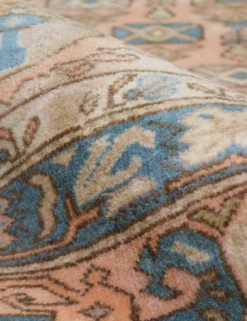 Vintage Turkish Hand-Knotted Wool Rug No. 419, 6'6