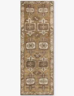 Vintage Turkish Hand-Knotted Wool Runner Rug No. 303, 4'7" x 12'7"