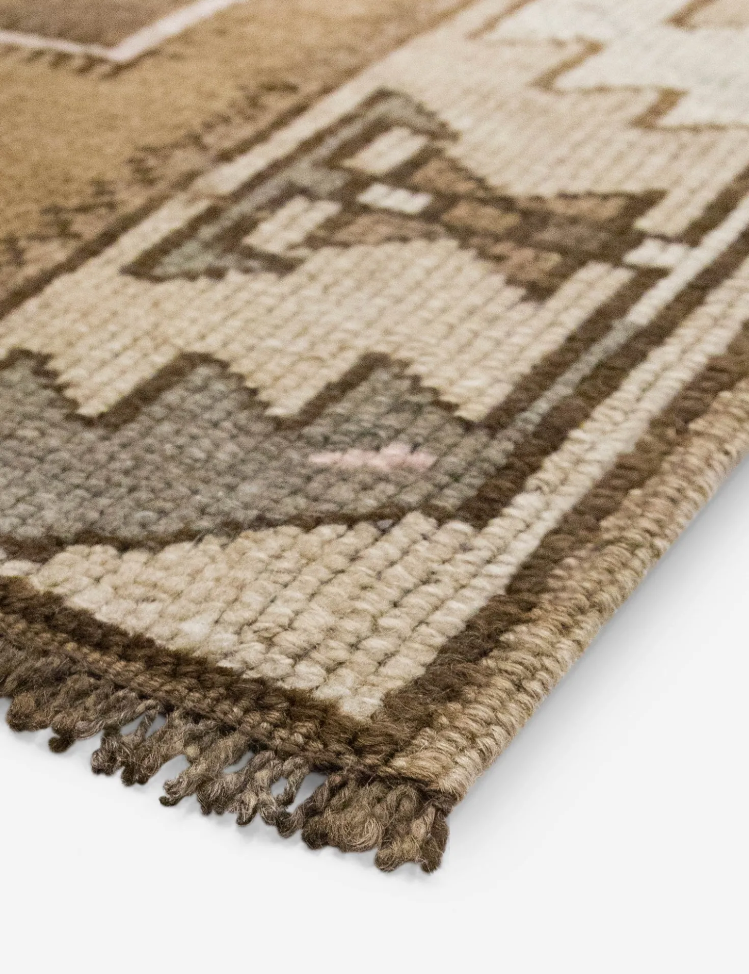 Vintage Turkish Hand-Knotted Wool Runner Rug No. 303, 4'7" x 12'7"
