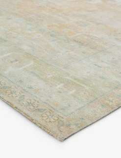 Vintage Turkish Hand-Knotted Wool Rug No. 527, 5' 1" X 8' 2"