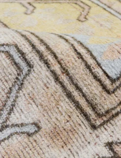 Vintage Turkish Hand-Knotted Wool Rug No. 517, 6' 7" x 9' 4"