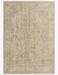 Vintage Turkish Hand-Knotted Wool Rug No. 277, 8'2