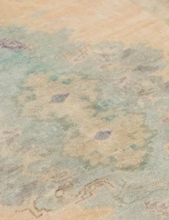 Vintage Turkish Hand-Knotted Wool Rug No. 554, 4'8