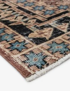 Vintage Turkish Hand-Knotted Wool Rug No. 549, 4' x 6'9"