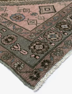 Vintage Turkish Hand-Knotted Wool Rug No. 450, 4'1" x 6'5"