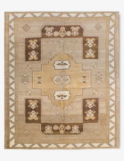 Vintage Turkish Hand-Knotted Wool Rug No. 378, 6'3