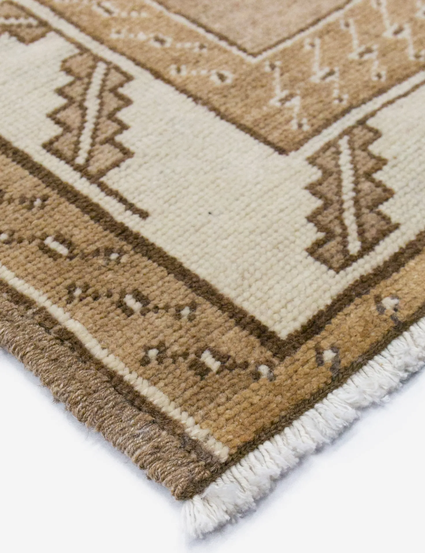 Vintage Turkish Hand-Knotted Wool Rug No. 378, 6'3" x 8'8"