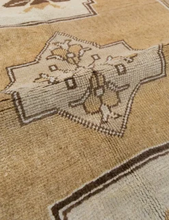 Vintage Turkish Hand-Knotted Wool Rug No. 378, 6'3