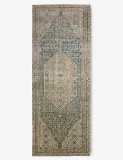 Vintage Turkish Hand-Knotted Wool Rug No. 373, 5'5