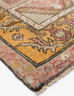 Vintage Turkish Hand-Knotted Wool Rug No. 406, 5'3" x 10'