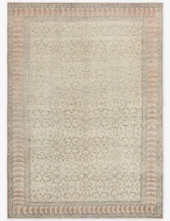 Vintage Turkish Hand-Knotted Wool Rug No. 299, 6'5