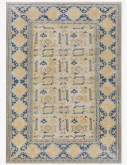 Vintage Turkish Hand-Knotted Wool Rug No. 425, 5' x 6'9