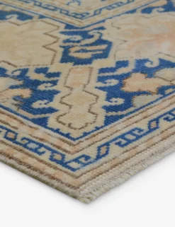 Vintage Turkish Hand-Knotted Wool Rug No. 425, 5' x 6'9