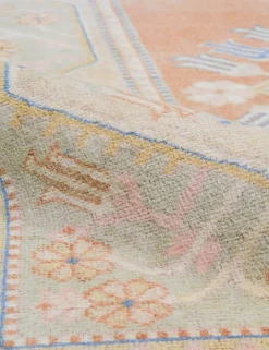 Vintage Turkish Hand-Knotted Wool Rug No. 466, 5' x 8' 2