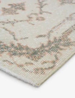 Vintage Turkish Hand-Knotted Wool Rug No. 518, 3' 2" x 6' 5"