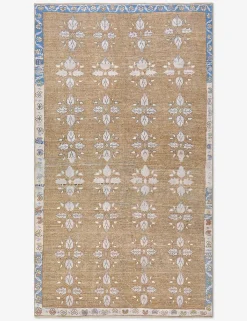 Vintage Turkish Hand-Knotted Wool Rug No. 510, 4' 8" x 8' 2"