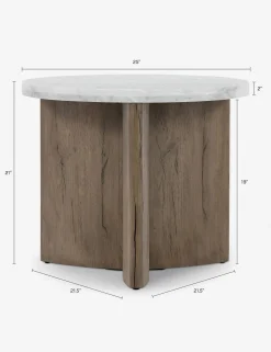 Voss Round Side Table