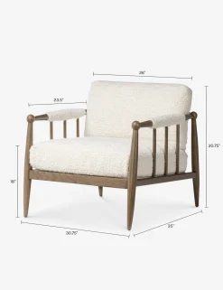 Warren Accent Chair by Amber Lewis x Four Hands