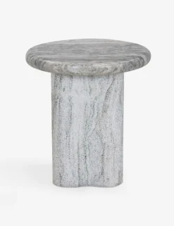 Waylie Small Round Side Table by Amber Lewis x Four Hands
