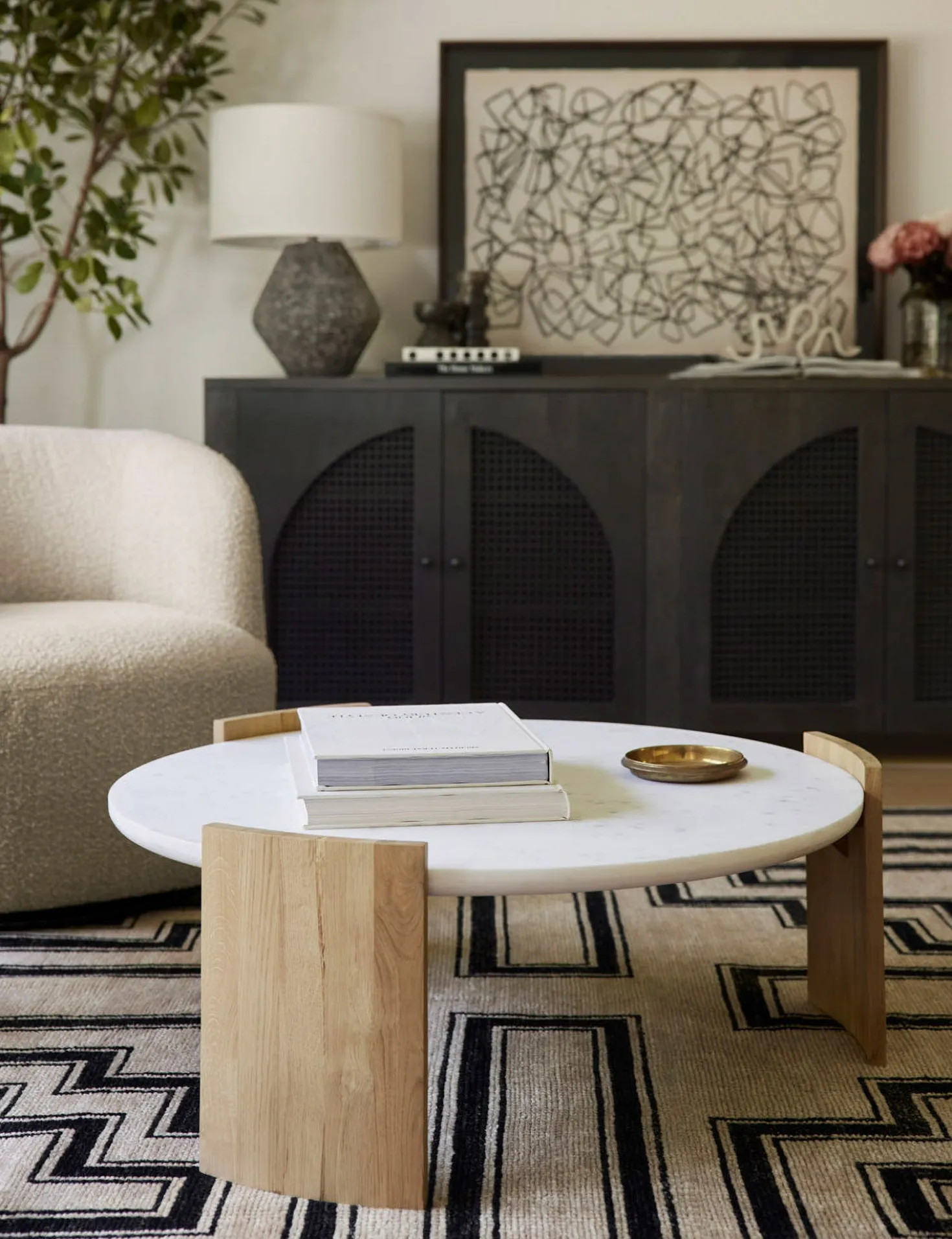 Whilem Round Coffee Table