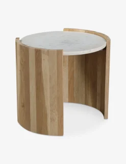 Whilem Round Side Table