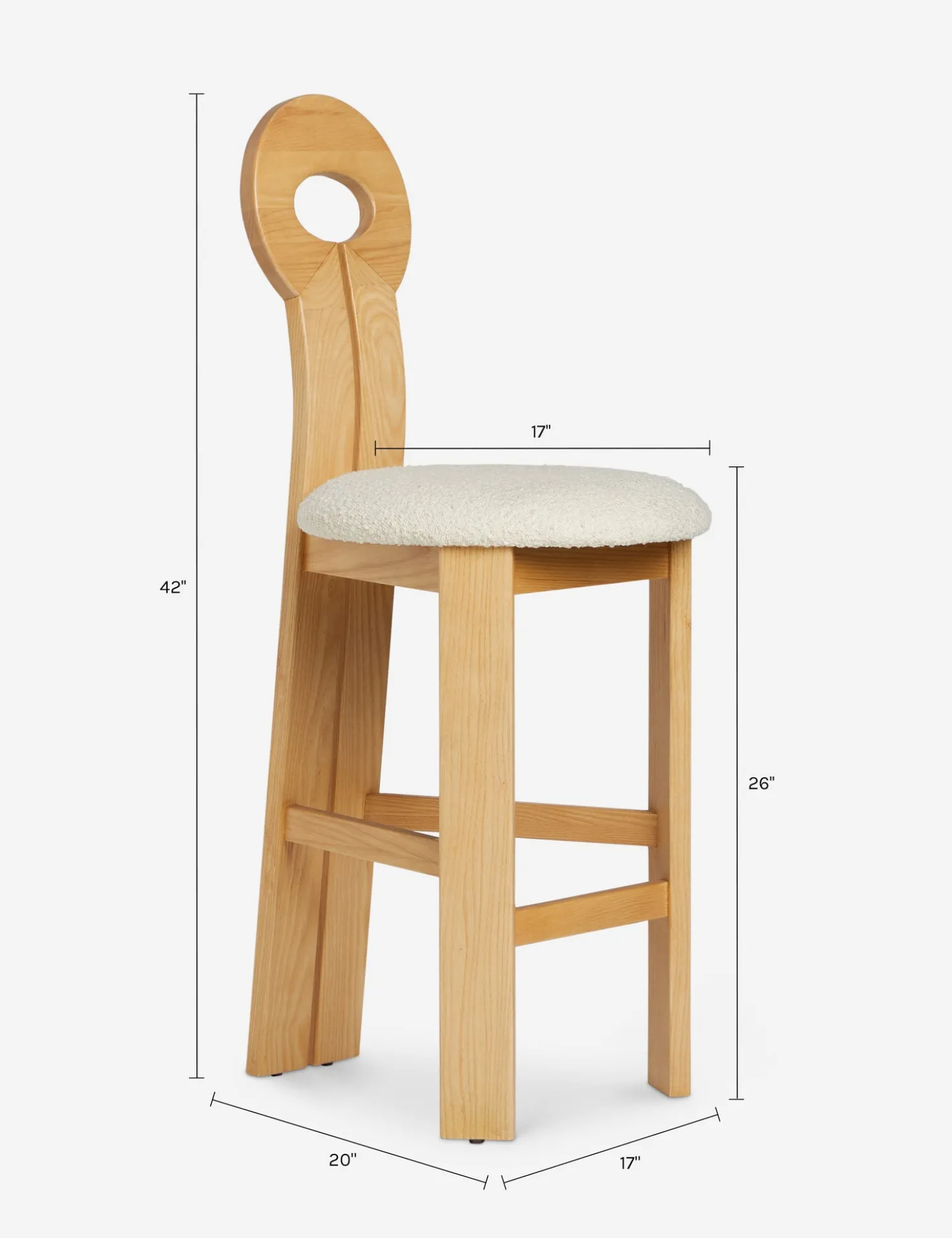 Whit Counter Stool by Sarah Sherman Samuel