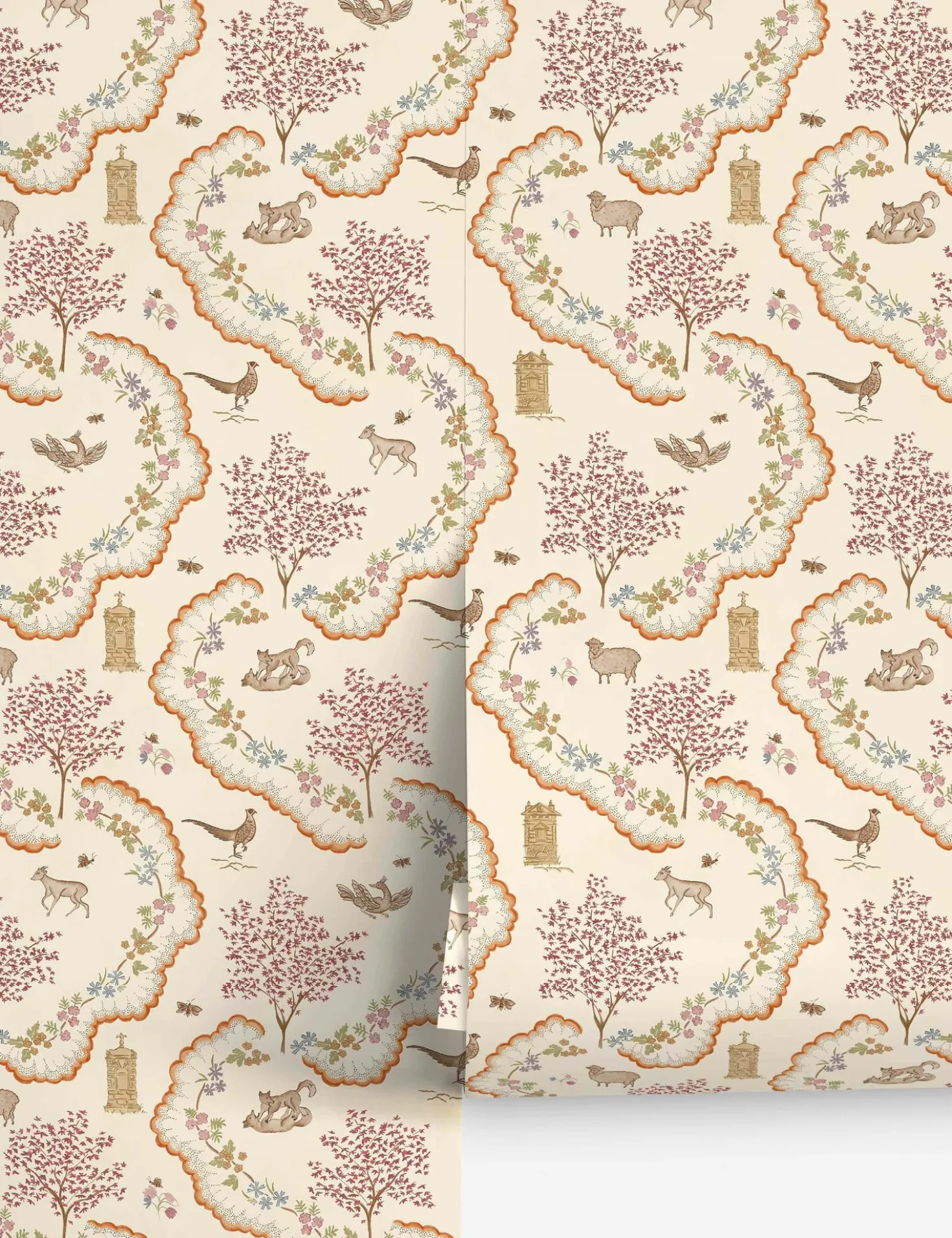 Wildflower Meadow Wallpaper by Sanderson