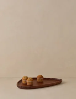 Wood Leaf Tray by Itza Wood