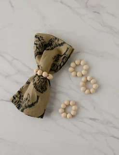 Wooden Napkin Rings (Set of 4) by Tallo de Olivo