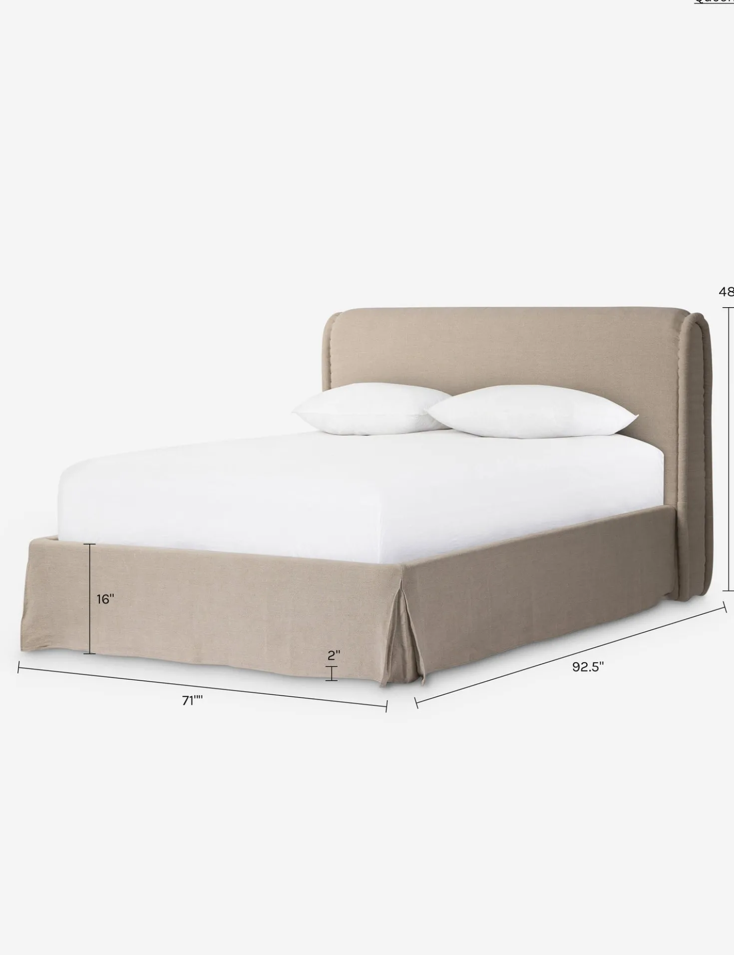 Wyndham Platform Bed by Amber Lewis x Four Hands