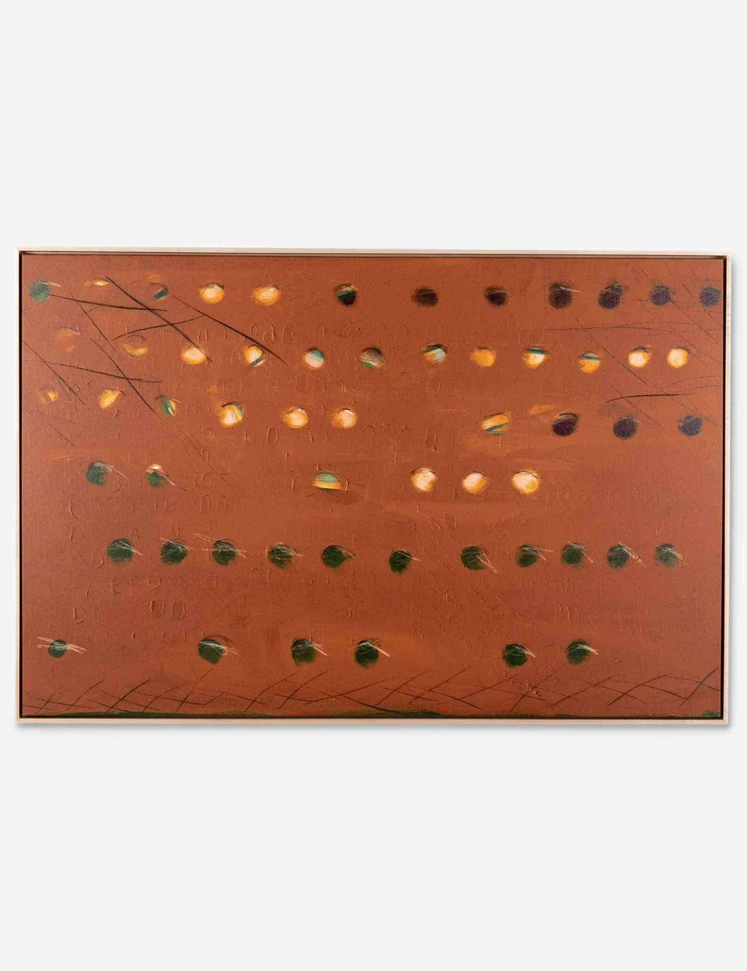 X Spot Rust Wall Art by Jamie Beckwith