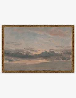 Yale, A Cloud Study, Sunset Print