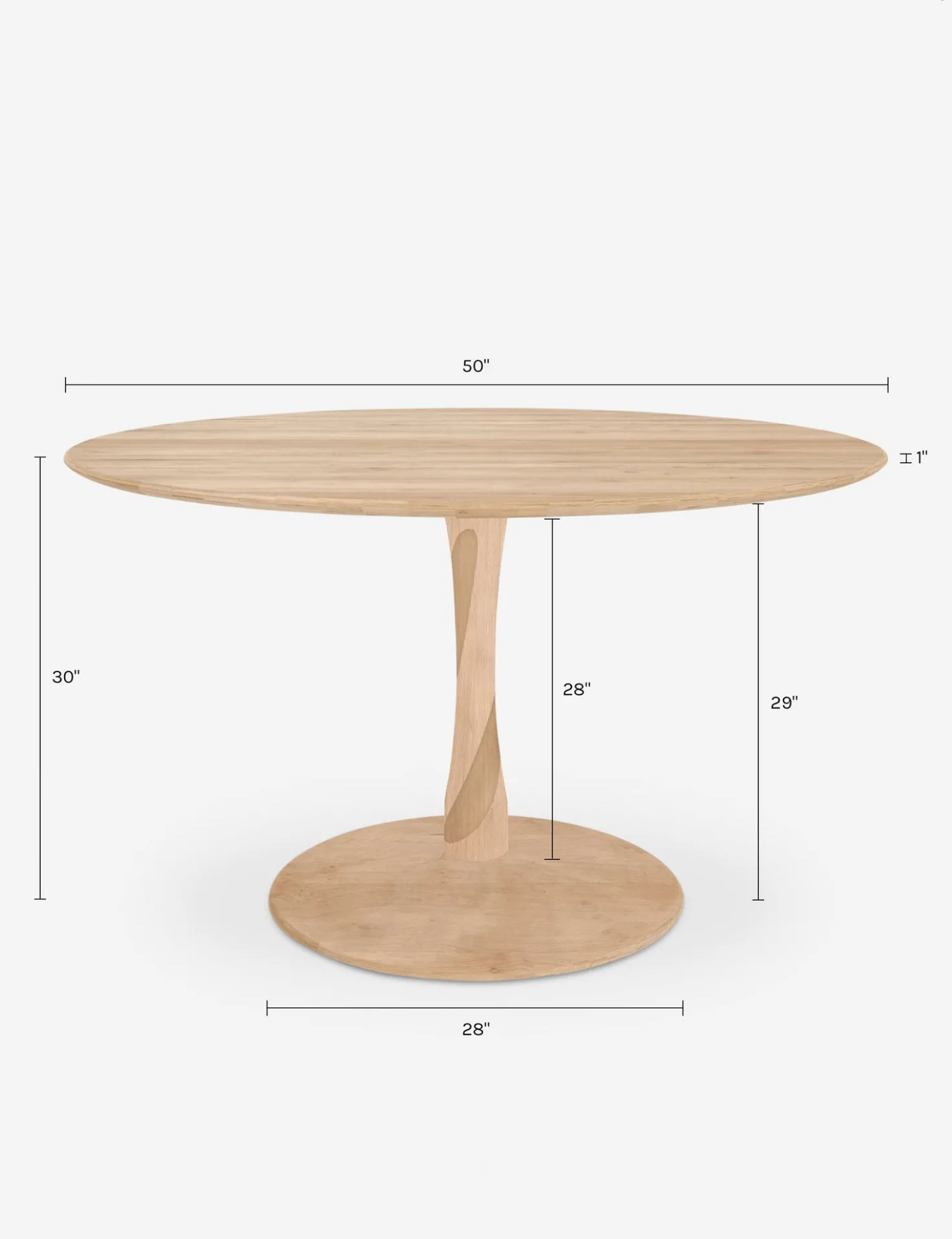 Yarissa Round Dining Table