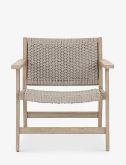Ylva Indoor / Outdoor Accent Chair, Natural